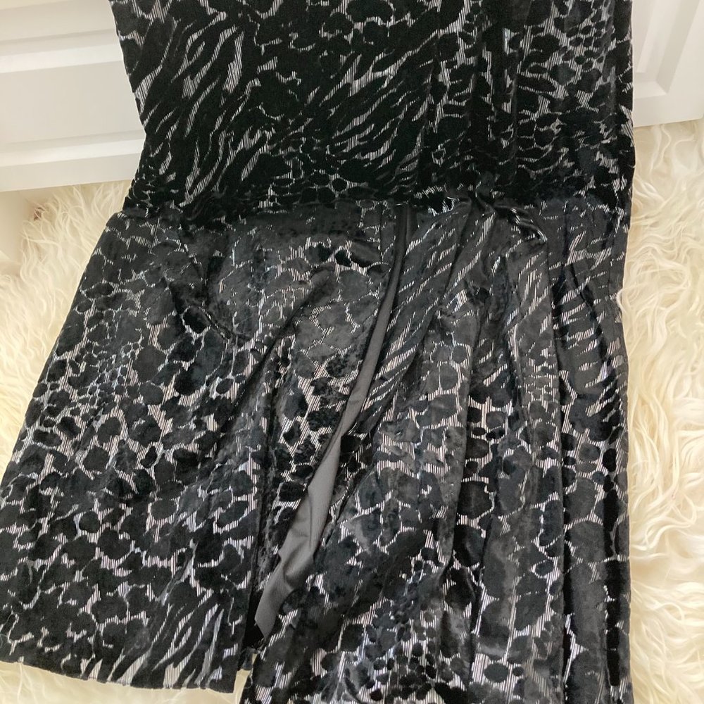 AIDAN MATTOX Printed Long Dress - Picture 8 of 13